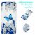 Силиконовый (TPU) чехол Deexe Pretty Glossy для Samsung Galaxy A70 (A705) - Butterfly and White Flowers