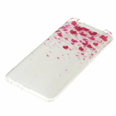 Силіконовий (TPU) чохол Deexe Pretty Glossy для Samsung Galaxy A80 (A805), Hearts