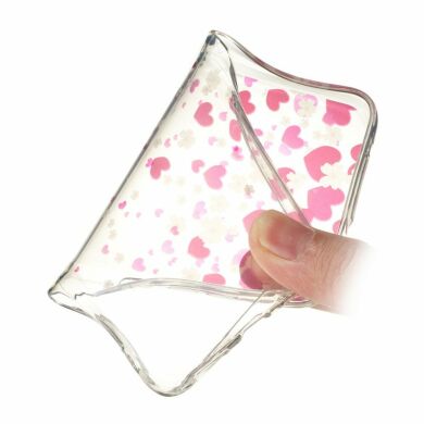 Силіконовий (TPU) чохол Deexe Pretty Glossy для Samsung Galaxy A80 (A805), Hearts