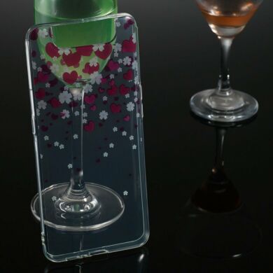 Силіконовий (TPU) чохол Deexe Pretty Glossy для Samsung Galaxy A80 (A805), Hearts