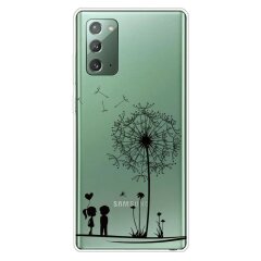 Силіконовий (TPU) чохол Deexe Pretty Glossy для Samsung Galaxy Note 20 (N980) - Dandelion