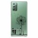 Силіконовий (TPU) чохол Deexe Pretty Glossy для Samsung Galaxy Note 20 (N980) - Dandelion