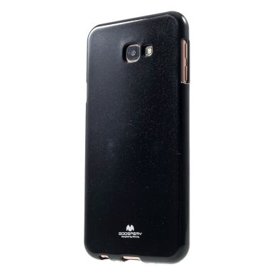 Силиконовый (TPU) чехол MERCURY Glitter Powder для Samsung Galaxy J4+ (J415) - Black