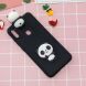 Силіконовий (TPU) чохол UniCase 3D Pattern для Samsung Galaxy A11 (A115) - Panda/Black