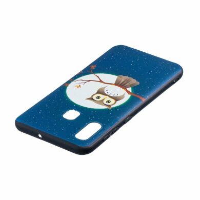 Силиконовый (TPU) чехол UniCase Color Style для Samsung Galaxy A30 (A305) - Owl on Branch