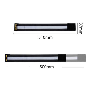 Светоотражающий браслет ENLEE Reflective Straps - Black