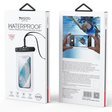 Вологозахисний чохол YESIDO WB49 Waterproof Bag - Black