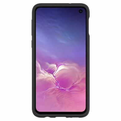 Защитная накладка Spigen (SGP) Silicone Fit для Samsung Galaxy S10e (G970) - Black