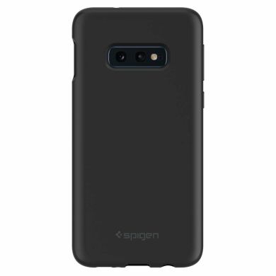 Защитная накладка Spigen (SGP) Silicone Fit для Samsung Galaxy S10e (G970) - Black