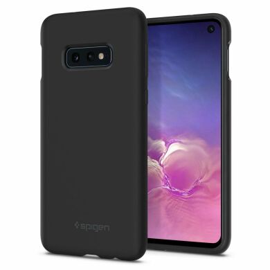 Захисна накладка Spigen (SGP) Silicone Fit для Samsung Galaxy S10e   (G970) - Black