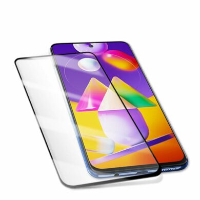 Захисне скло AMORUS Full Glue Tempered Glass для Samsung Galaxy M31 (M315) - Black