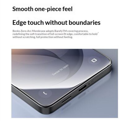 Захисне скло BENKS Zero Arc Series для Samsung Galaxy S26 (S942)