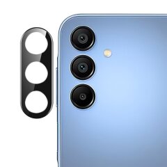 Защитное стекло на заднюю камеру Deexe Black Camera Lens для Samsung Galaxy A27 (A276) - Black