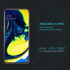 Защитное стекло NILLKIN Amazing H+ Pro для Samsung Galaxy A80 (A805)