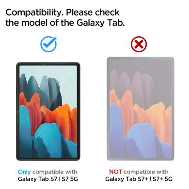 Защитное стекло Spigen (SGP) Glas.tR (FT) для Samsung Galaxy Tab S7 (T870/875) / S8 (T700/706)