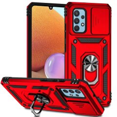 Захисний чохол Deexe Armor Shield для Samsung Galaxy A32 (А325) - Red