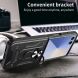 Защитный чехол Deexe Armor Shield для Samsung Galaxy Flip 8 - Black. Фото 6 из 10