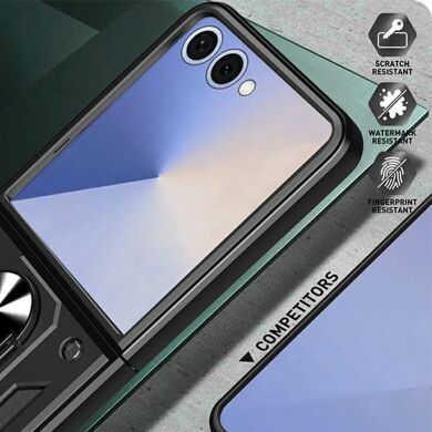 Защитный чехол Deexe Armor Shield для Samsung Galaxy Flip 8 - Black