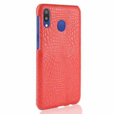 Защитный чехол Deexe Croco Style для Samsung Galaxy A40 (А405) - Red
