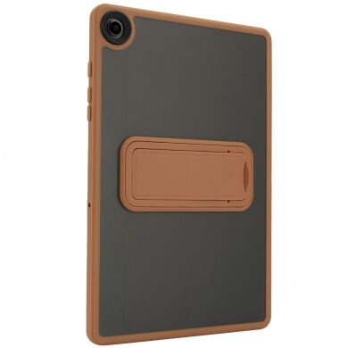 Захисний чохол Deexe Crystal Kickstand для Samsung Galaxy Tab A11 Plus (X230/236) - Gold