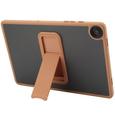 Захисний чохол Deexe Crystal Kickstand для Samsung Galaxy Tab A11 Plus (X230/236) - Gold