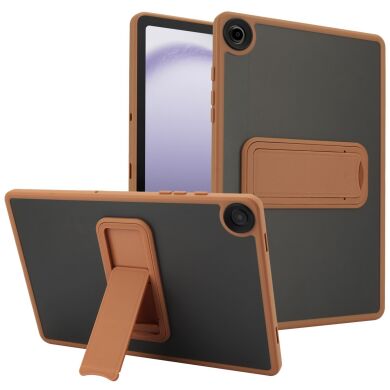 Захисний чохол Deexe Crystal Kickstand для Samsung Galaxy Tab A11 Plus (X230/236) - Gold