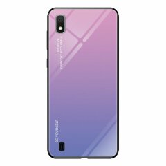 Захисний чохол Deexe Gradient Color для Samsung Galaxy A10 (A105) - Pink / Purple