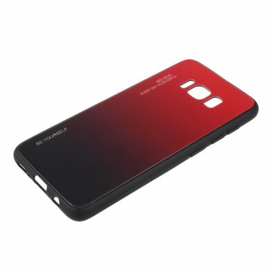 Захисний чохол Deexe Gradient Color для Samsung Galaxy S8 (G950), Red / Black
