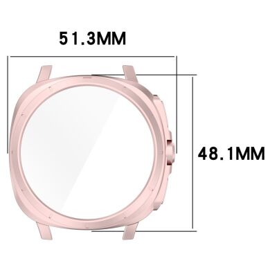 Защитный чехол Deexe Hard Frame для Samsung Galaxy Watch 7 (44mm) - Pink