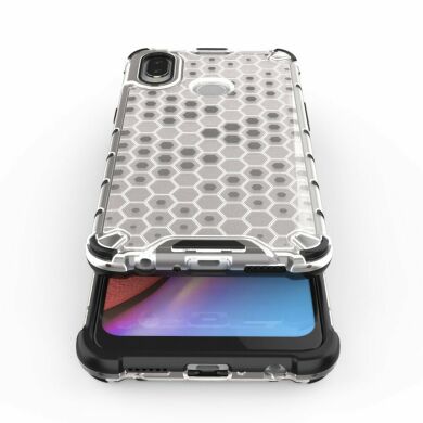 Защитный чехол Deexe Honeycomb Series для Samsung Galaxy A10s (A107) - White