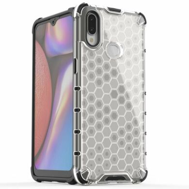 Защитный чехол Deexe Honeycomb Series для Samsung Galaxy A10s (A107) - White