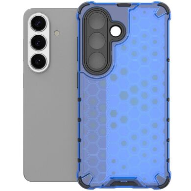 Захисний чохол Deexe Honeycomb Series для Samsung Galaxy S26 - Blue