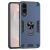 Захисний чохол Deexe Hybrid Shell для Samsung Galaxy S25 Edge (S937) - Blue