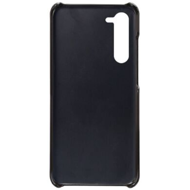 Защитный чехол Deexe Leather Back Cover для Samsung Galaxy S24 - Black