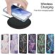 Захисний чохол Deexe Marble Pattern для Samsung Galaxy S21 - Purple