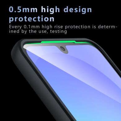 Защитный чехол Deexe Matte Skin для Samsung Galaxy A17 (A175) - Black