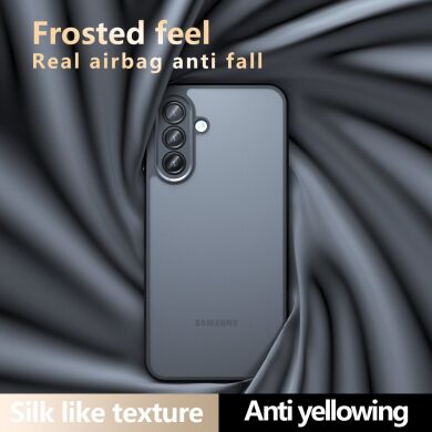 Защитный чехол Deexe Matte Skin для Samsung Galaxy A17 (A175) - Black