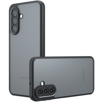 Защитный чехол Deexe Matte Skin для Samsung Galaxy A17 (A175) - Black