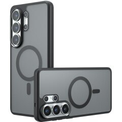 Захисний чохол Deexe Matte Skin with MagSafe для Samsung Galaxy S26 Ultra - Black