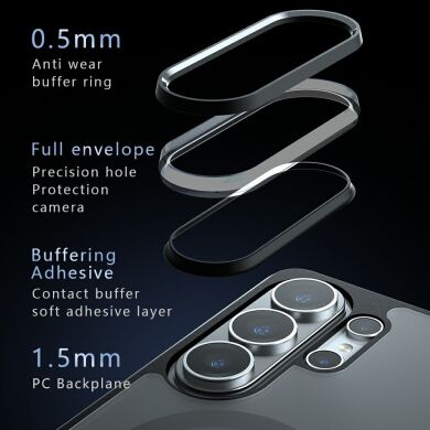 Захисний чохол Deexe Matte Skin with MagSafe для Samsung Galaxy S26 Ultra - Black