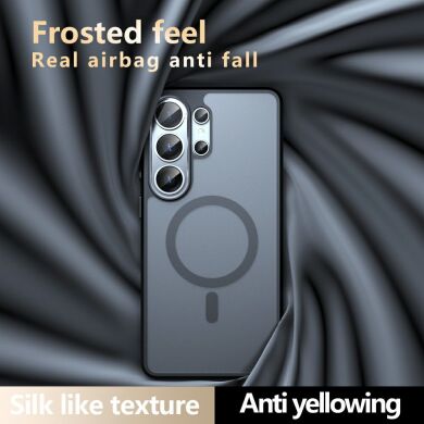 Захисний чохол Deexe Matte Skin with MagSafe для Samsung Galaxy S26 Ultra - Black