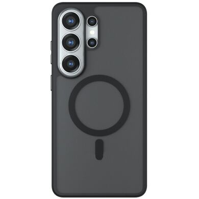 Захисний чохол Deexe Matte Skin with MagSafe для Samsung Galaxy S26 Ultra - Black