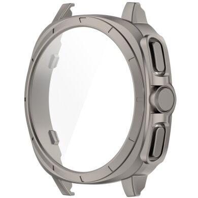 Захисний чохол Deexe Protective Frame для Samsung Galaxy Watch 7 (44mm) - Titanium