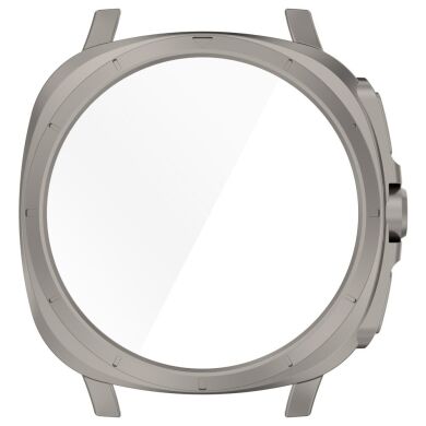 Захисний чохол Deexe Protective Frame для Samsung Galaxy Watch 7 (44mm) - Titanium