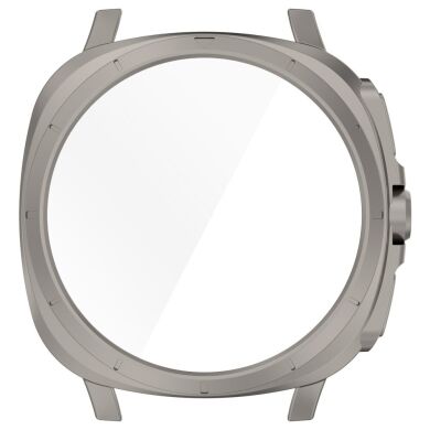 Защитный чехол Deexe Protective Frame для Samsung Galaxy Watch 7 (44mm) - Titanium