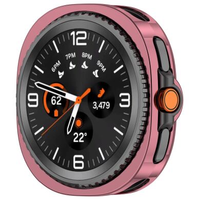 Защитный чехол Deexe Protective Frame для Samsung Galaxy Watch 8 Classic - Pink