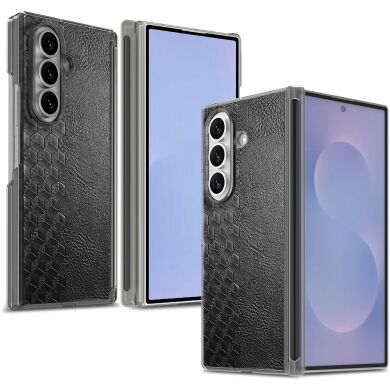Захисний чохол Deexe Rhombus Case для Samsung Galaxy Fold 8 Ultra - Black