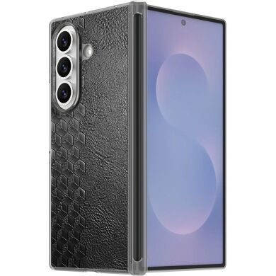 Захисний чохол Deexe Rhombus Case для Samsung Galaxy Fold 8 Ultra - Black