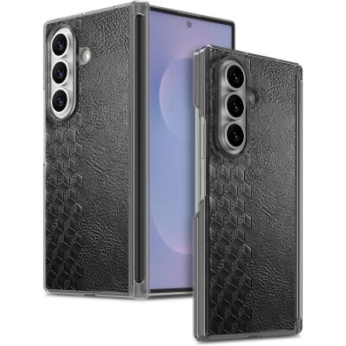 Захисний чохол Deexe Rhombus Case для Samsung Galaxy Fold 8 Ultra - Black