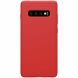 Защитный чехол NILLKIN Flex Pure Series для Samsung Galaxy S10 Plus (G975) - Red. Фото 1 из 14